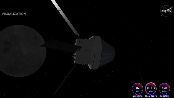 Misión Artemis II viene de regreso a la Tierra, tras haber nombrado dos cráteres lunares