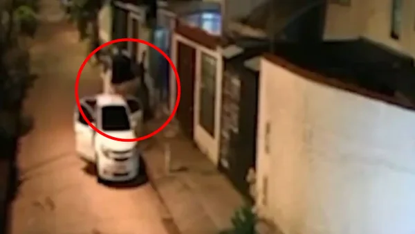 VIDEO | Momento exacto en el que ladrones huyeron con una niña dentro de una camioneta en Bogotá