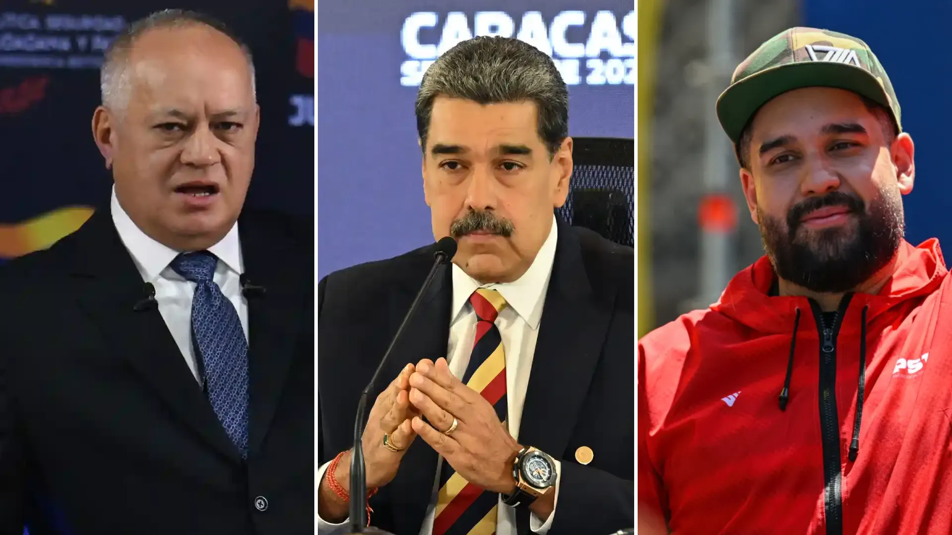 Nicolás Maduro y los otros acusados no capturados