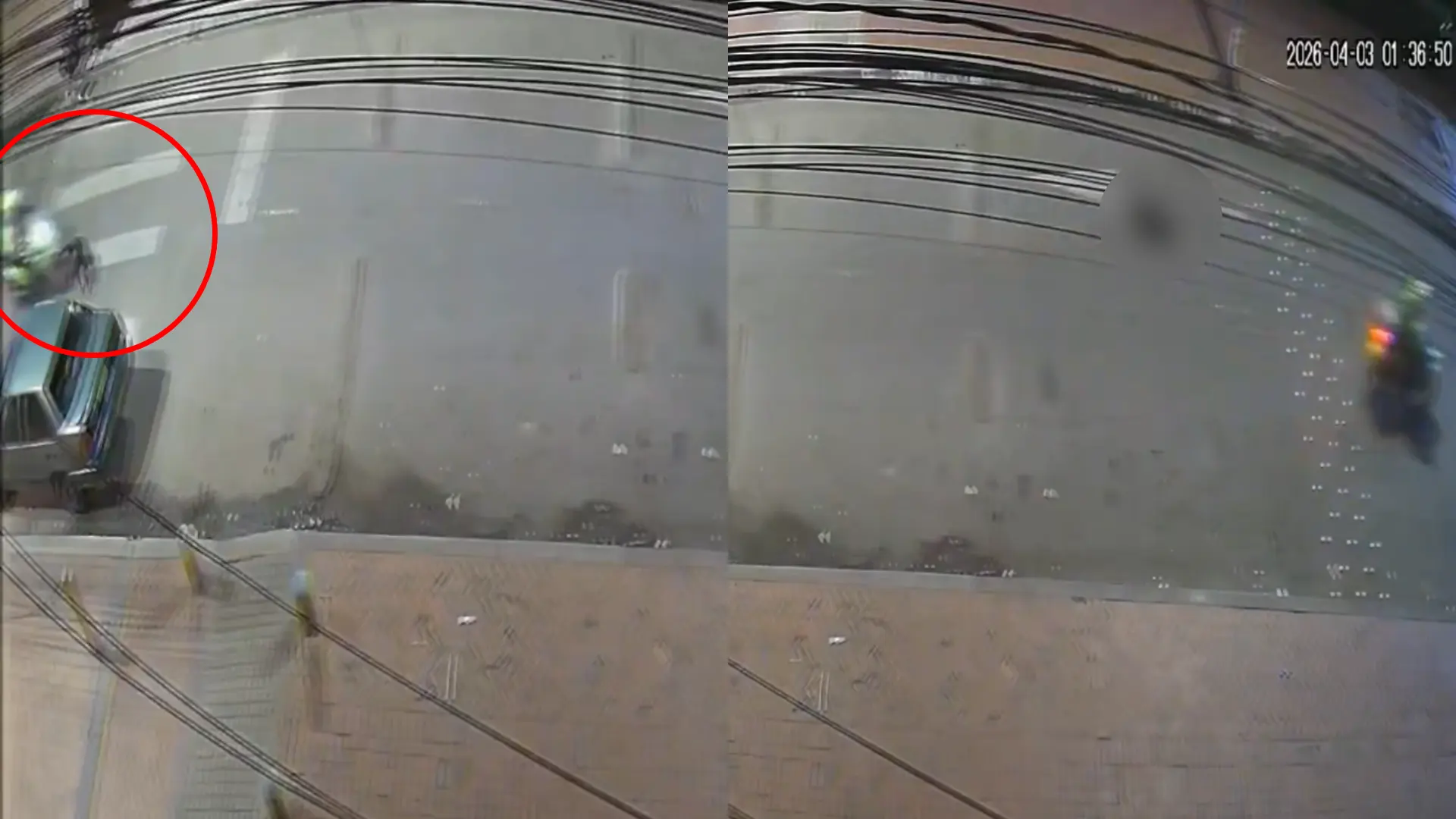 Policía arrolló a perrita en Bosa