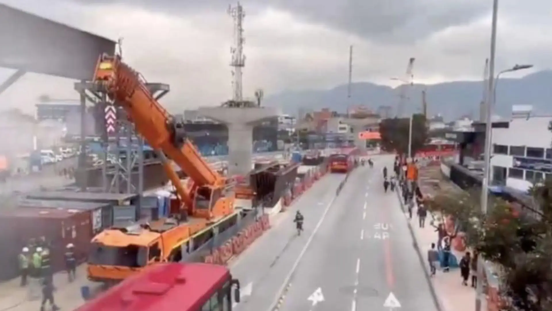 Metro de Bogotá sobre manifestaciones
