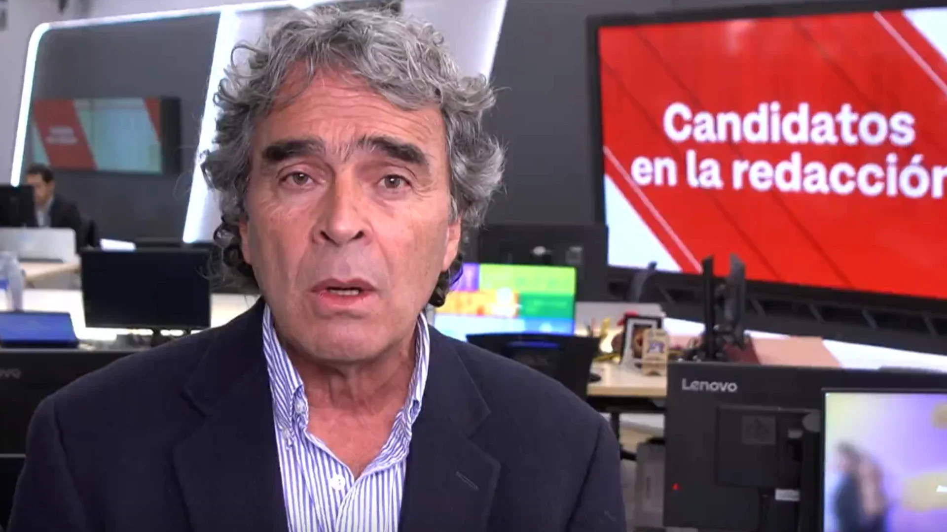 Sergio Fajardo en Candidatos en la Redacción.