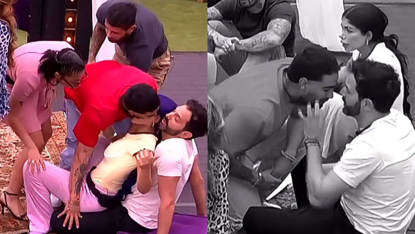 ¿En problemas?: Alejandro Estrada no aguantó y tuvo contacto físico con Eidevin en La Casa de los Famosos