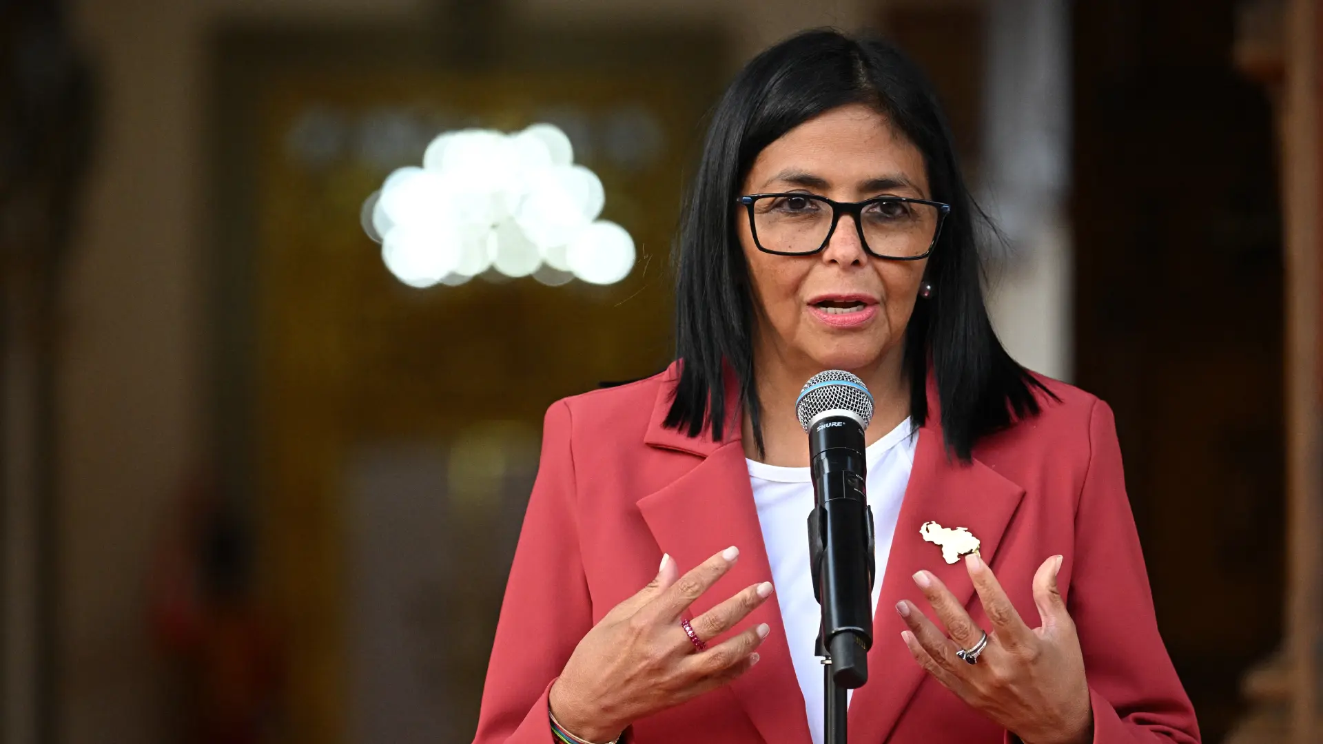 Venezolanos anuncio de Delcy Rodríguez