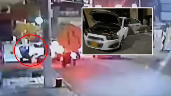 VIDEO | De la persecución al accidente: así se frustró el robo de un carro en Bogotá VIDEO | De la persecución al accidente: así se frustró el robo de un carro en Bogotá