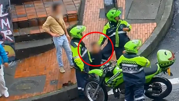 Cámaras lo delataron en plena Séptima: así cayó el ladrón que intentó robar a un estudiante en Chapinero
