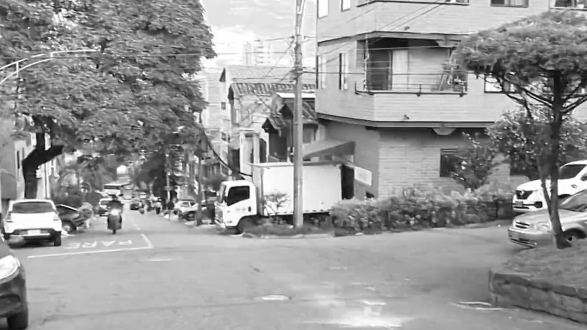 Mujer y mascota atropellados en Medellín