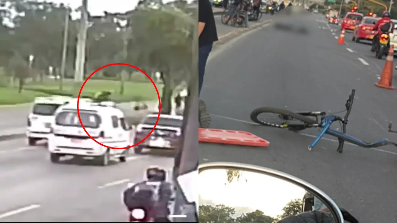 Fiscalía Official and Cyclist Died After Serious Traffic Accident in Bogotá