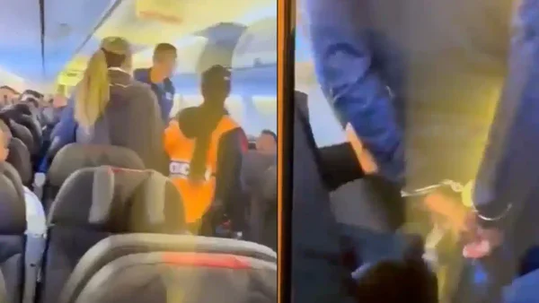 Futbolista profesional fue detenido por bromear con llevar una bomba en un avión: video Futbolista profesional fue detenido por bromear con llevar una bomba en un avión: video
