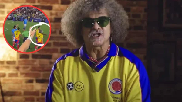 El 'Pibe' Valderrama estalló contra Italia en torneo de leyendas: video El 'Pibe' Valderrama estalló contra Italia en torneo de leyendas: video