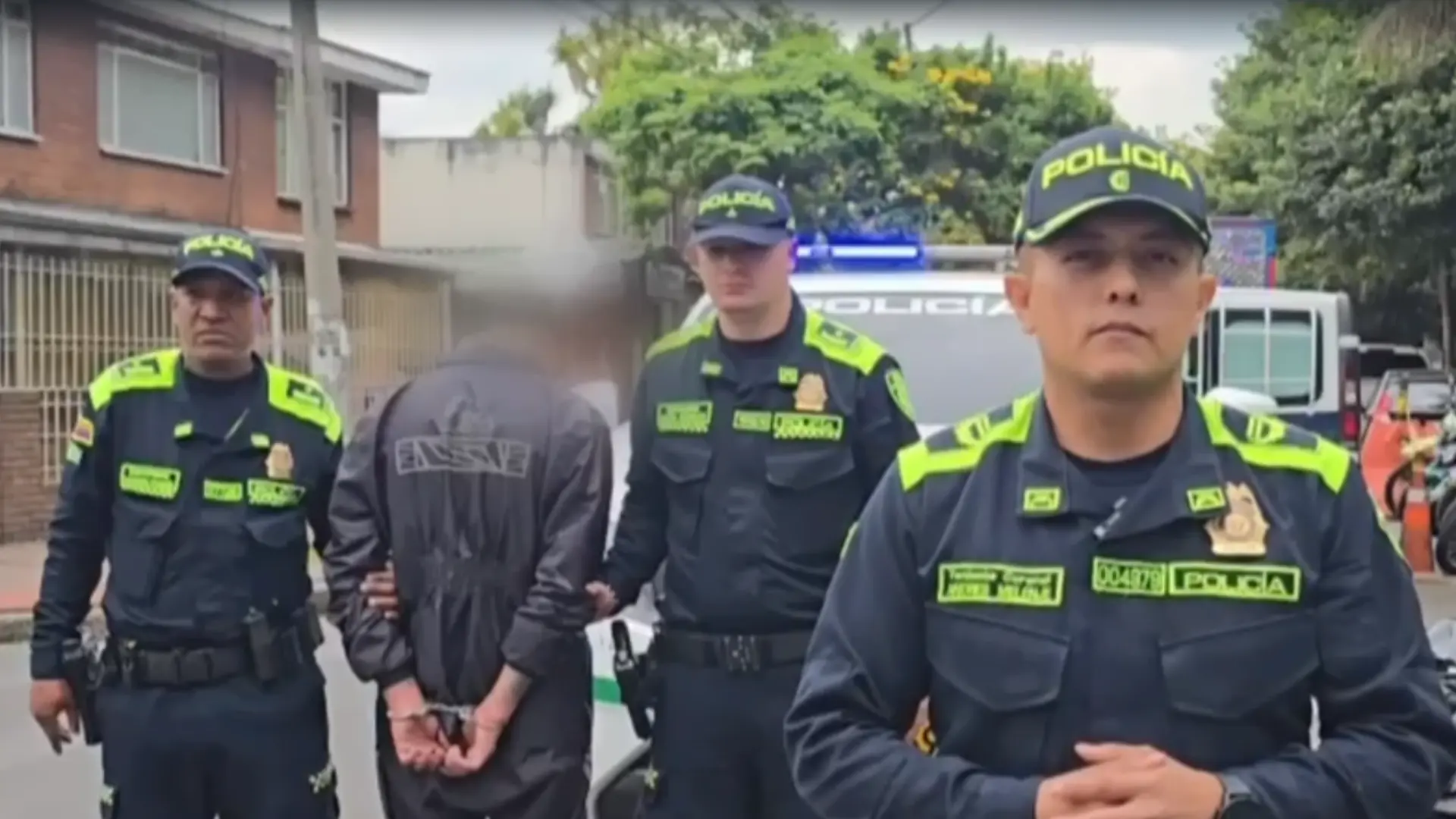 Reacción policía intento de hurto en Teusaquillo