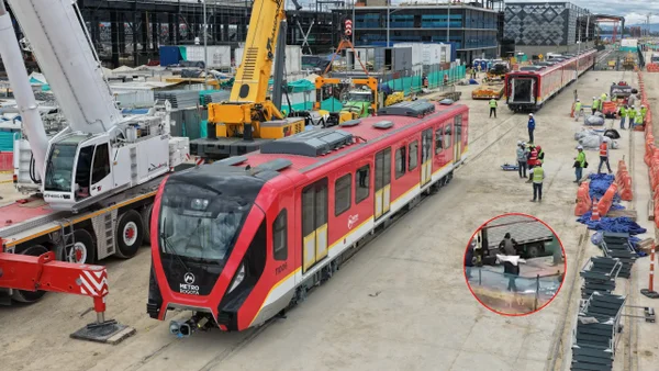 VIDEO: así se están robando insumos de las obras de la primera línea del Metro de Bogotá