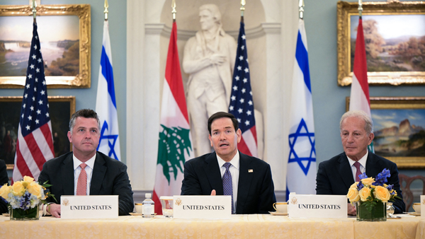 Con mediación de los EE. UU. Israel y Líbano acuerdan iniciar conversaciones de paz