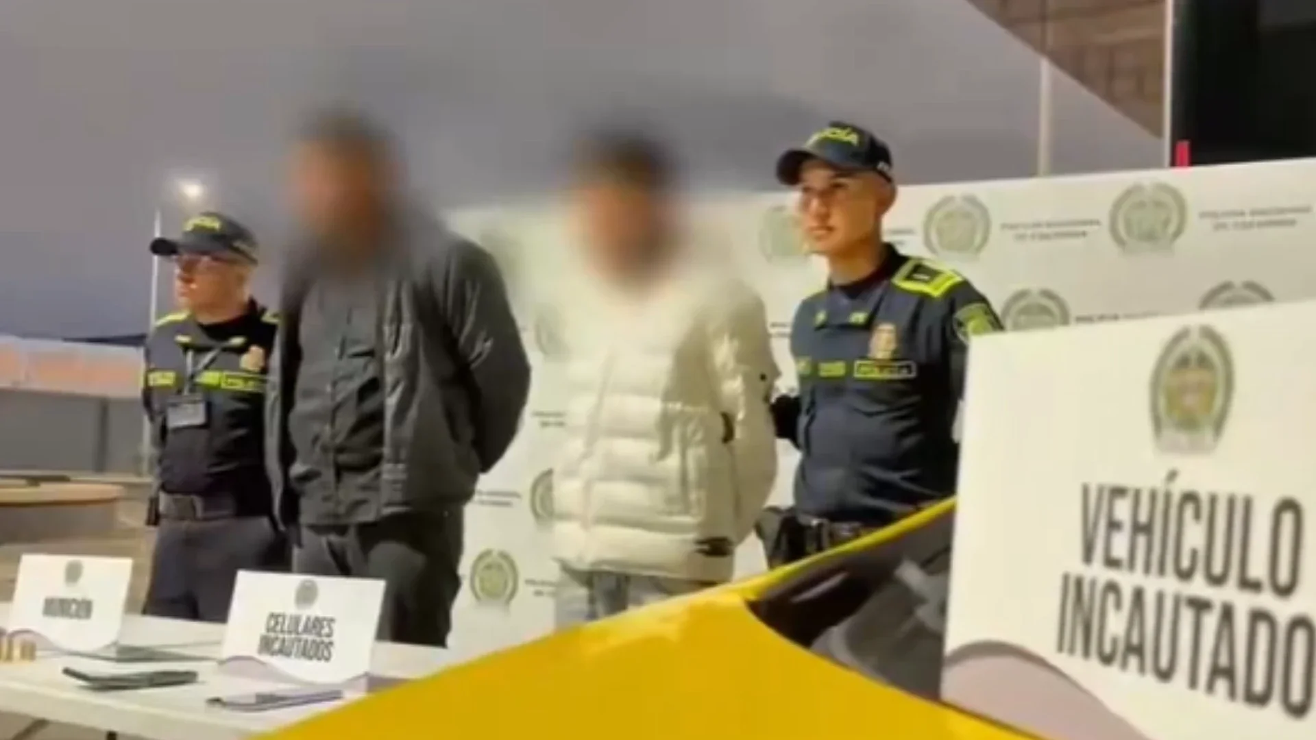 Fleteros nuevamente capturados en Bogotá.