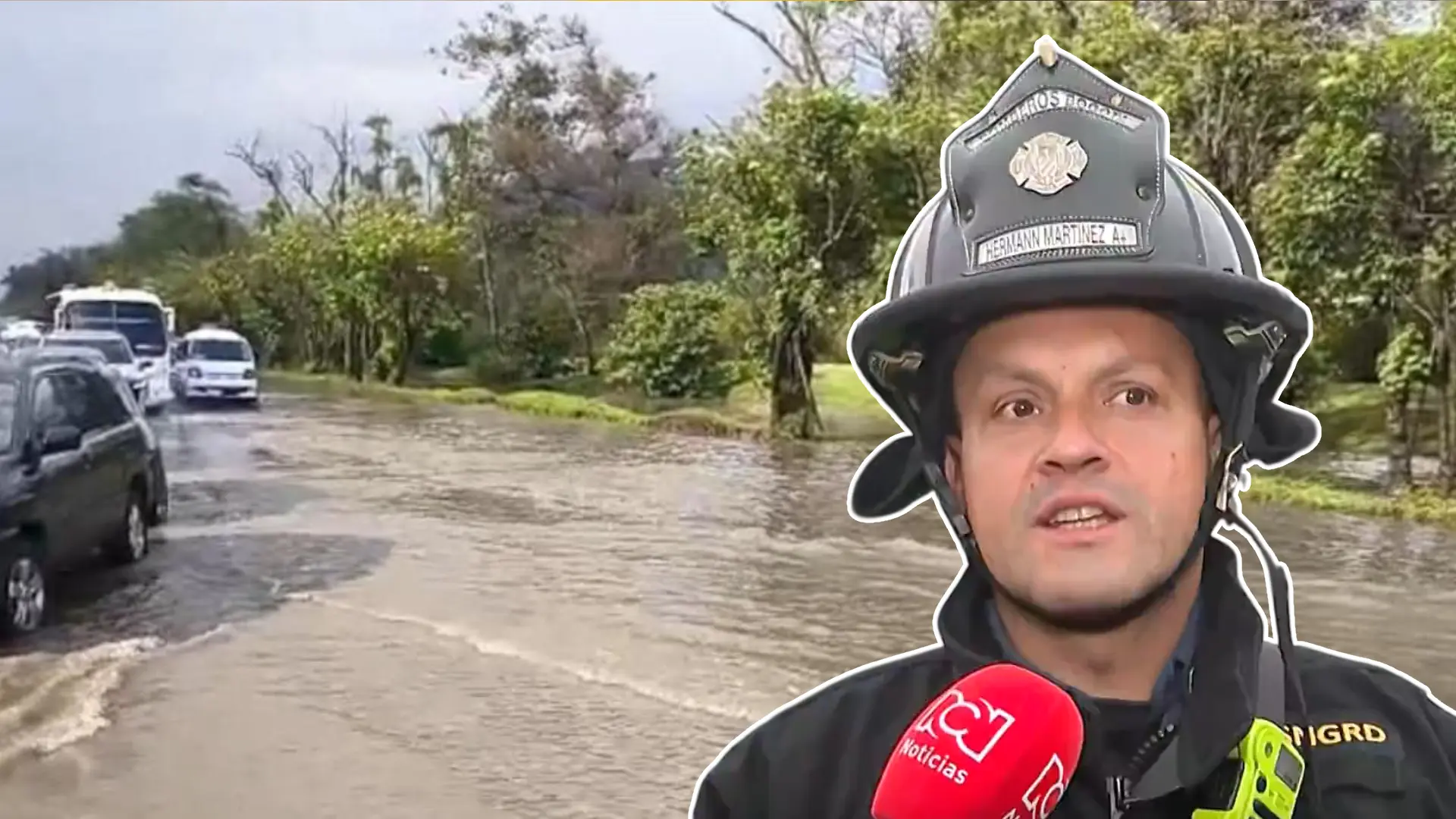 Autopista Norte inundaciones (1)