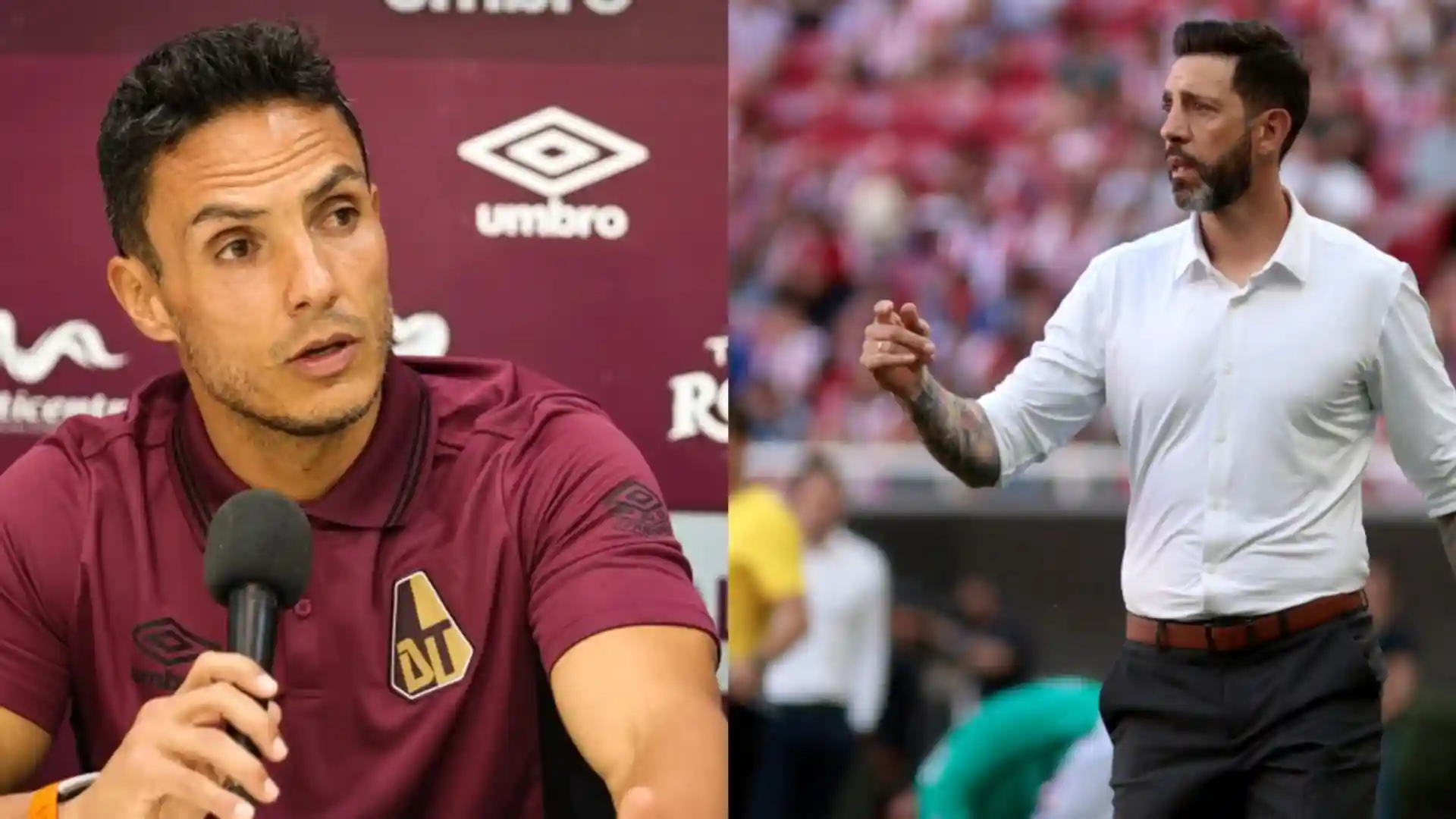 Lucas González y Jorge Bava