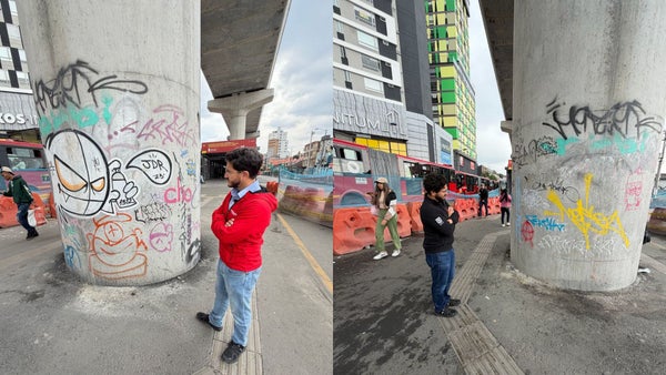 Concejal denuncia convocatoria en redes para vandalizar las columnas del Metro de Bogotá