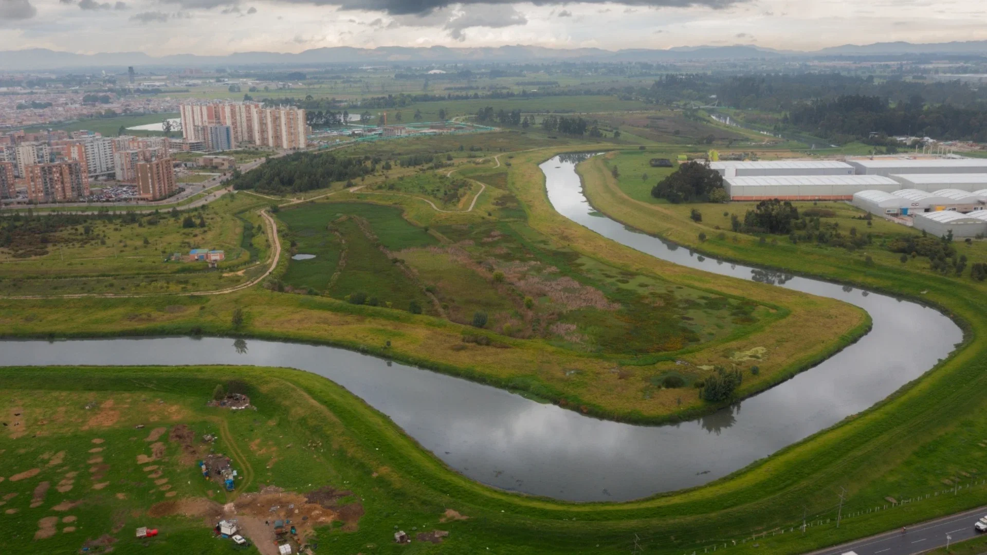 Río Bogotá.