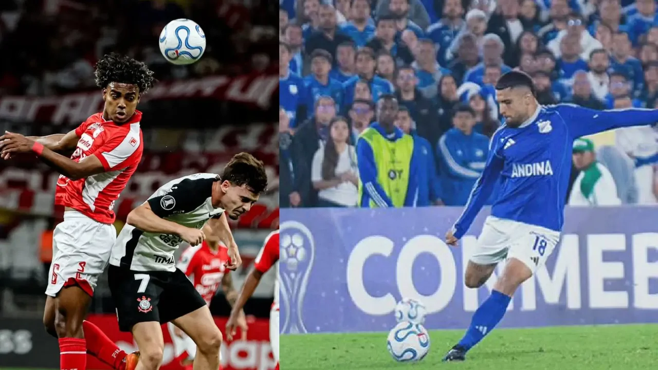 Santa Fe lost to Corinthians and Millonarios beat Boston River: how they stand in Libertadores and Sudamericana tables