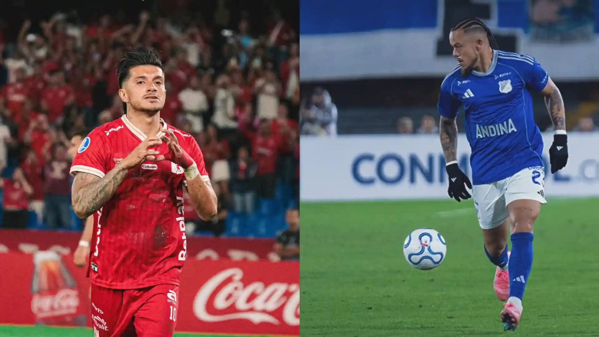 América y Millonarios por Copa Sudamericana