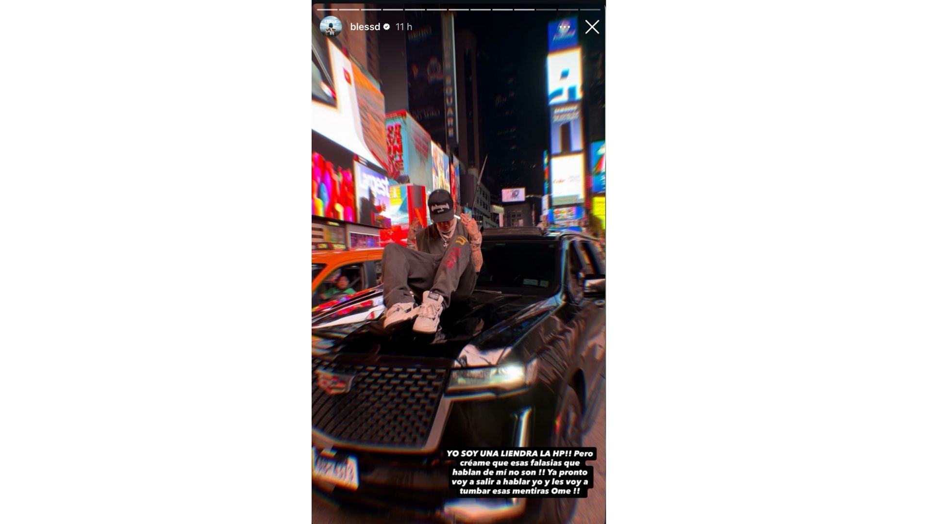 Foto: Captura pantalla IG@blessd