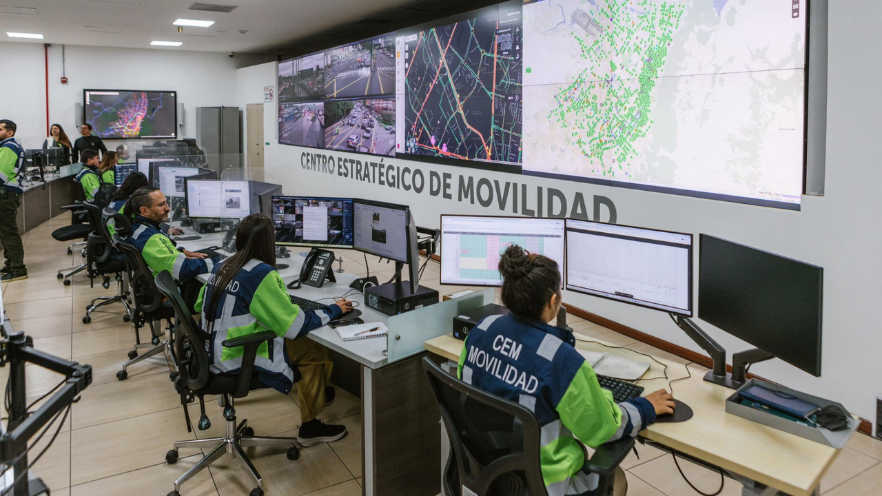 Bogotá launched the Strategic Mobility Center to improve response to traffic accidents