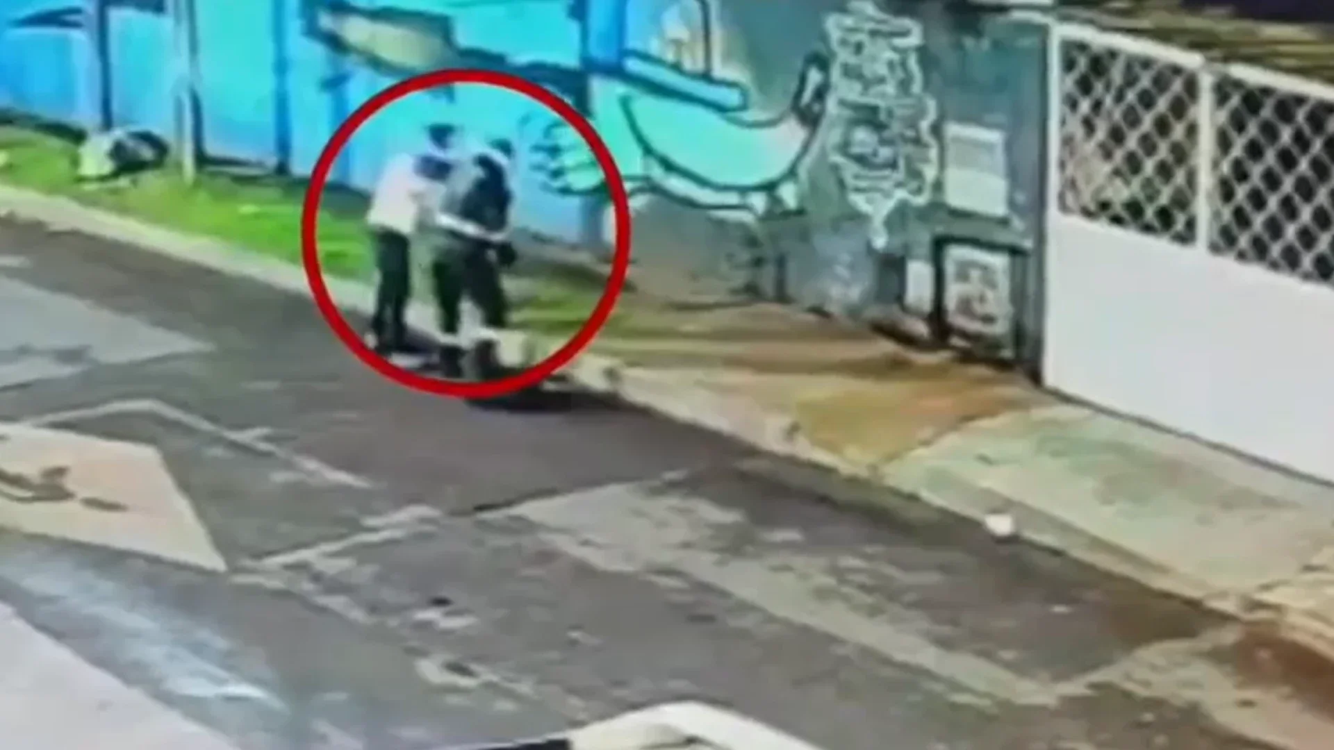 Robo en Bogotá quedó grabado.