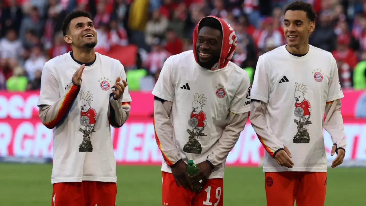 All of Germany is talking about him! This is how Bayern Munich showed off Luis Díaz after the Bundesliga title: VIDEO