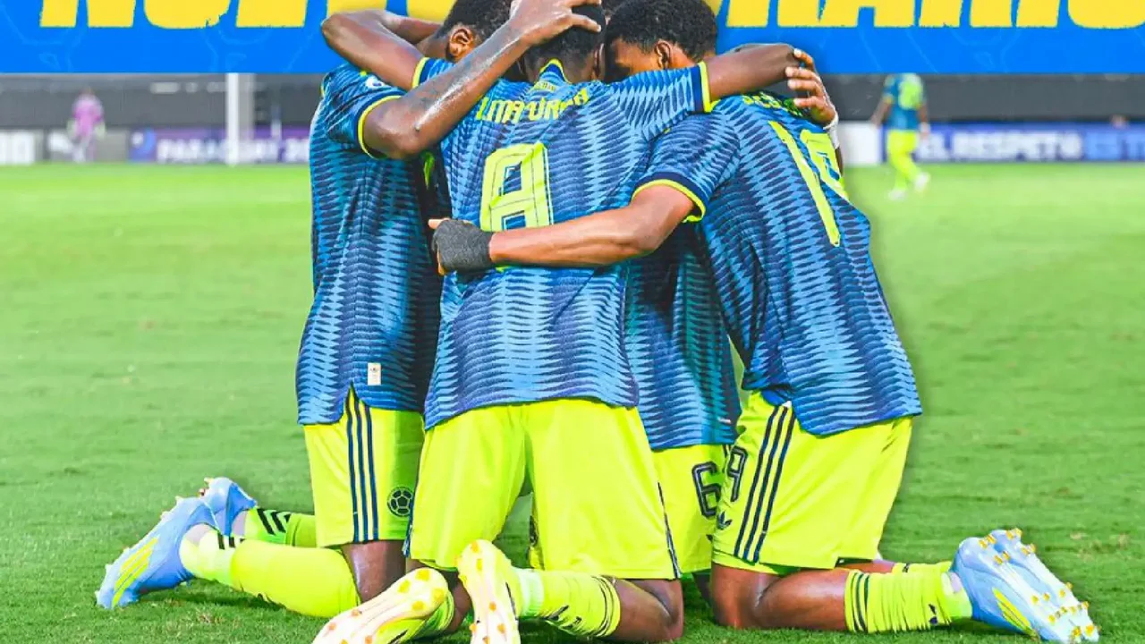 The title is approaching! The Colombian National Team is thrashing Argentina 3-0 in the final of the South American U-17 Championship