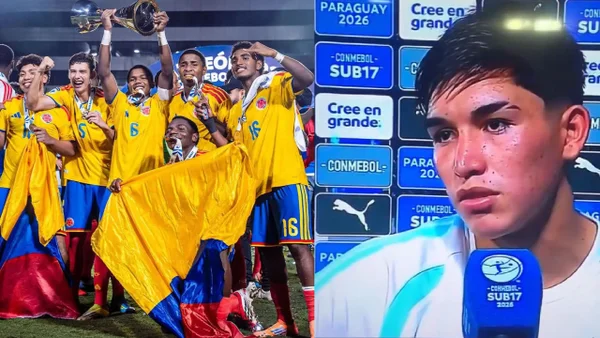 Campeón de la Selección Colombia Sub-17 le respondió al jugador argentino que 'amenazó' a la 'tricolor': esto dijo