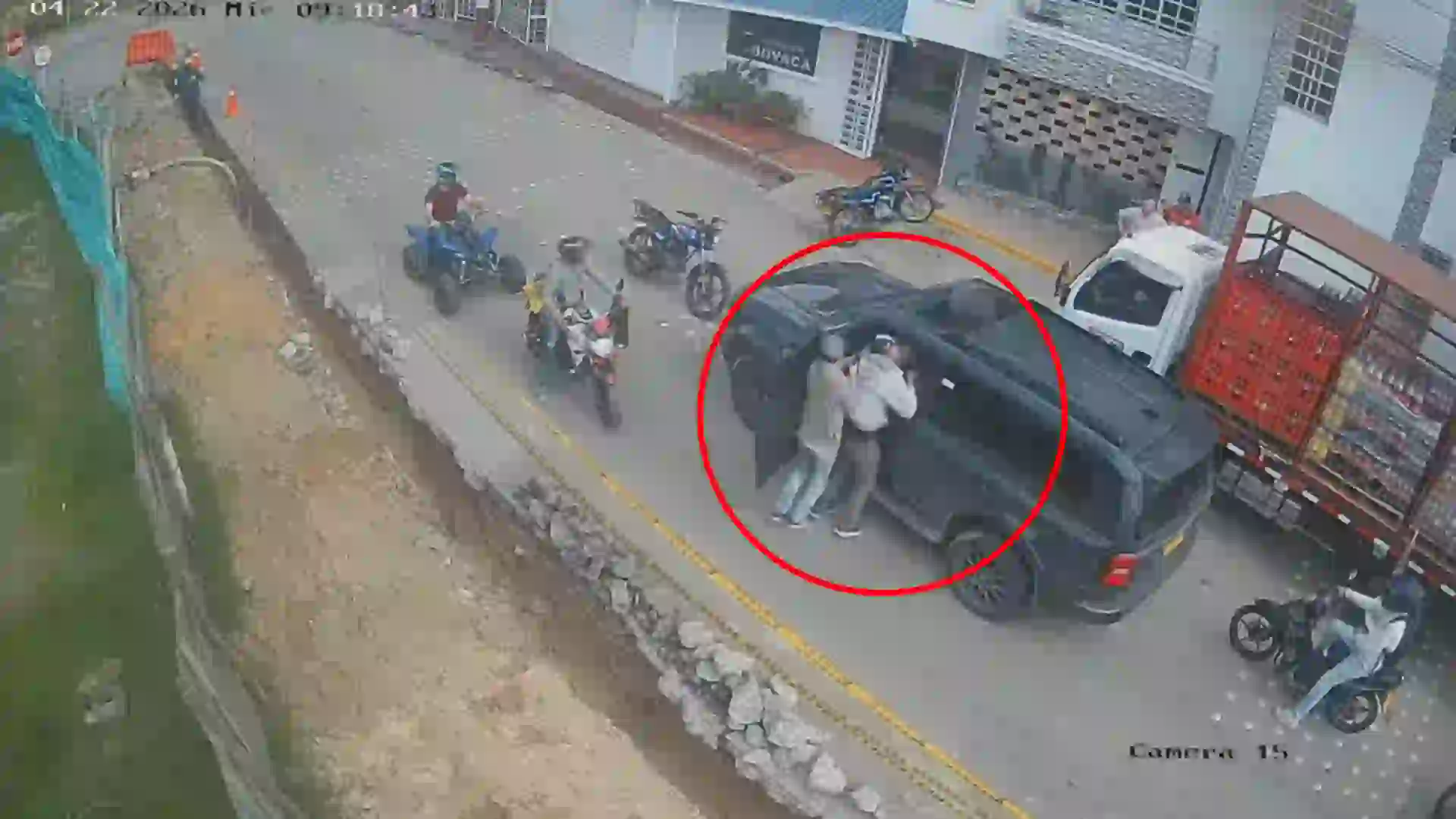 VIDEO | Así fue el violento secuestro de ingeniero y su hermano en Ocaña: se los llevaron en su camioneta