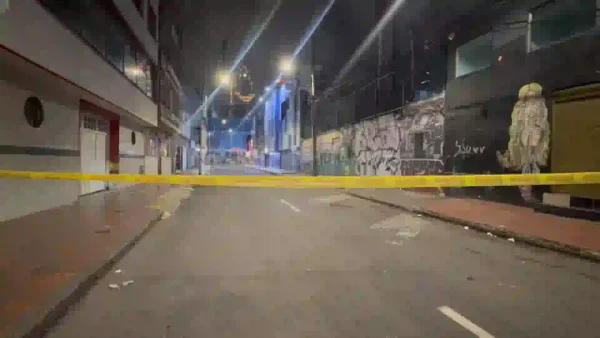 Tragedia en el centro de Bogotá: balacera entre hinchas deja dos muertos y tres heridos