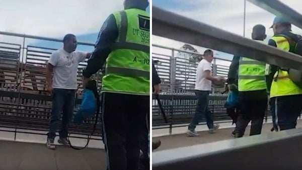 Colado hirió con tijeras a un guardia de Transmilenio cuando le reclamó por no pagar