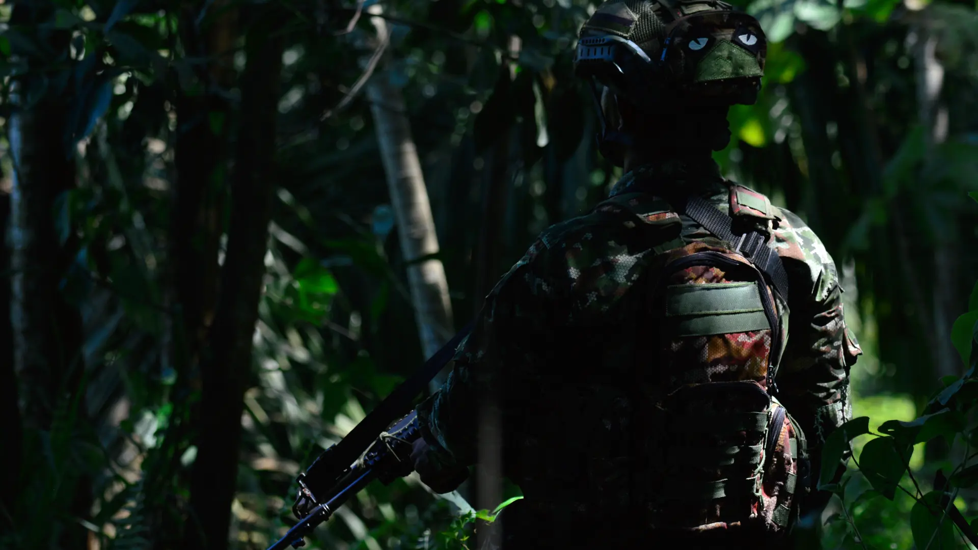 soldado del Ejército Nacional de Colombia