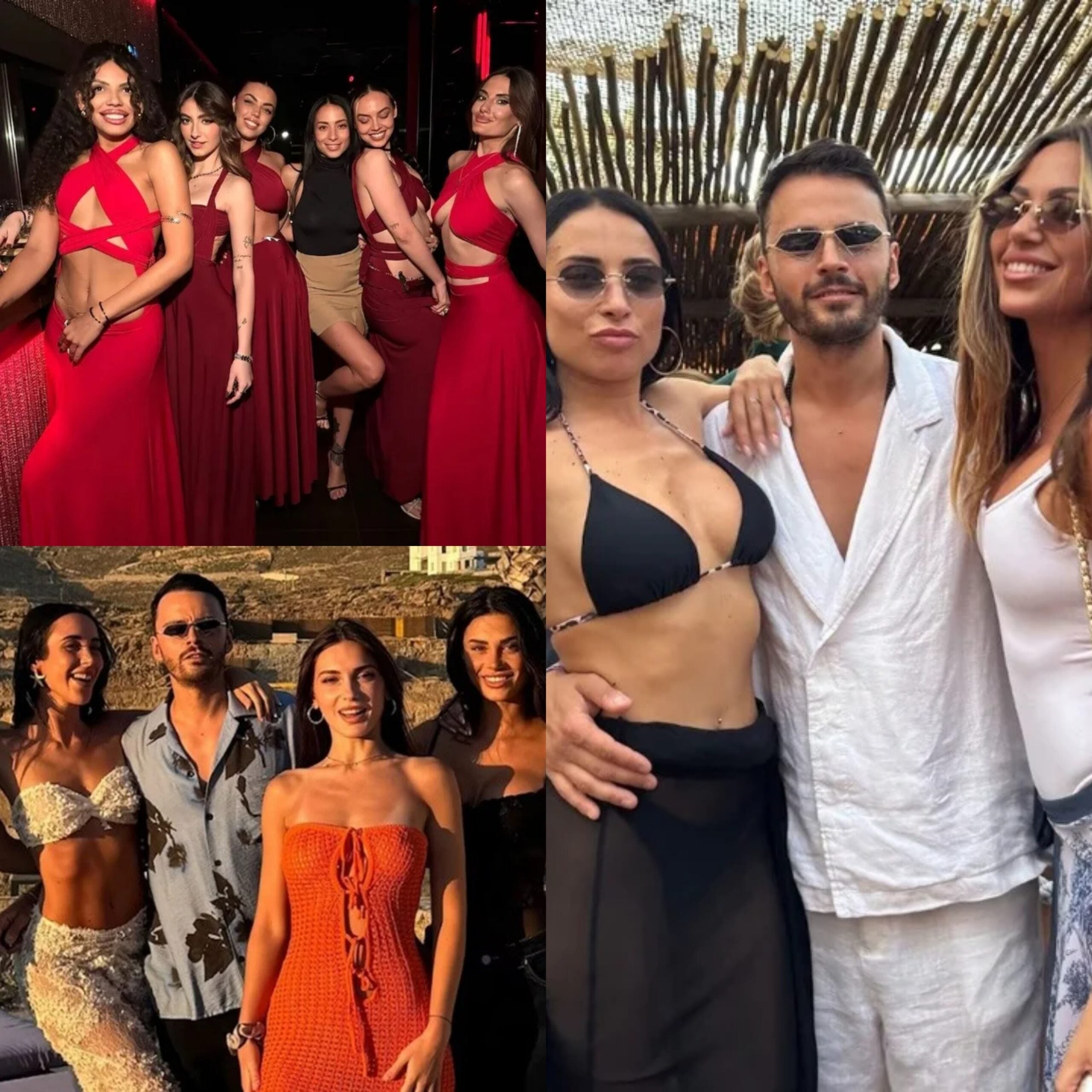 Fiestas en Italia futbolistas