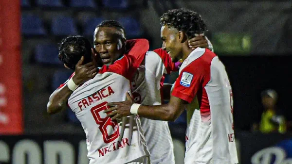 Santa Fe ganó su primera final en Pasto y se aferra en el grupo de los ocho: vea los goles