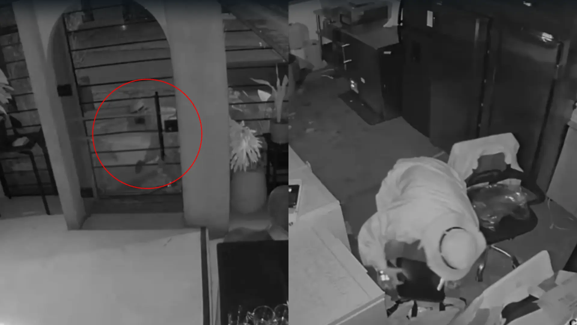 Robo en restaurante Debora