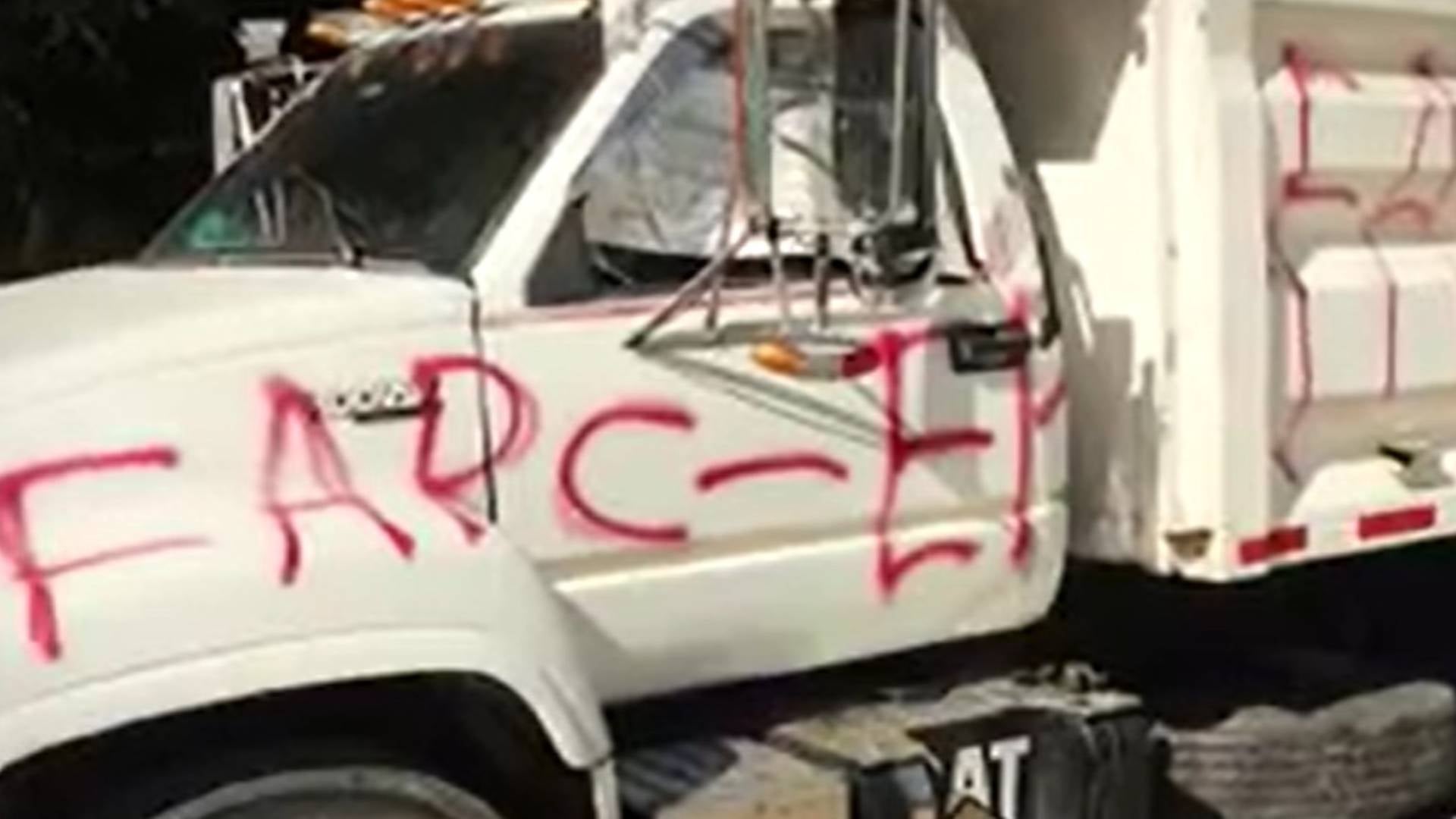 Atentado en la vía Panamericana