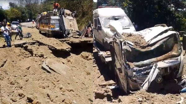 A 19 asciende el número de muertos por atentado bomba en la vía Panamericana