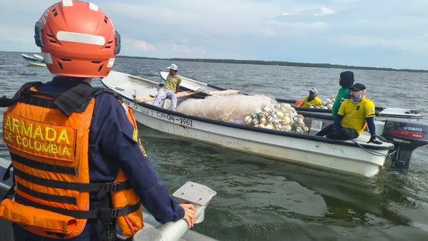Hombres armados hurtaron los elementos de trabajo de 25 pescadores en Ciénaga, Magdalena