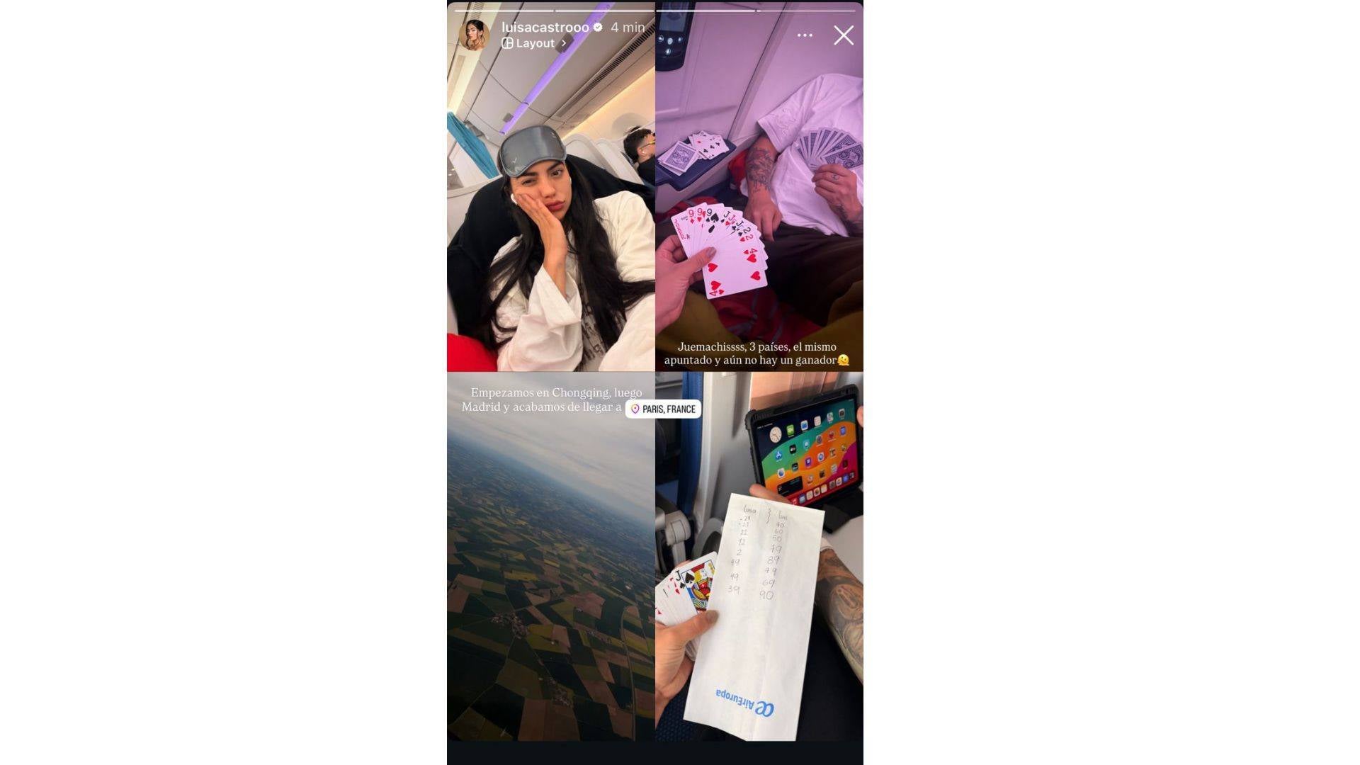 Foto: Captura pantalla IG@luisacastrooo