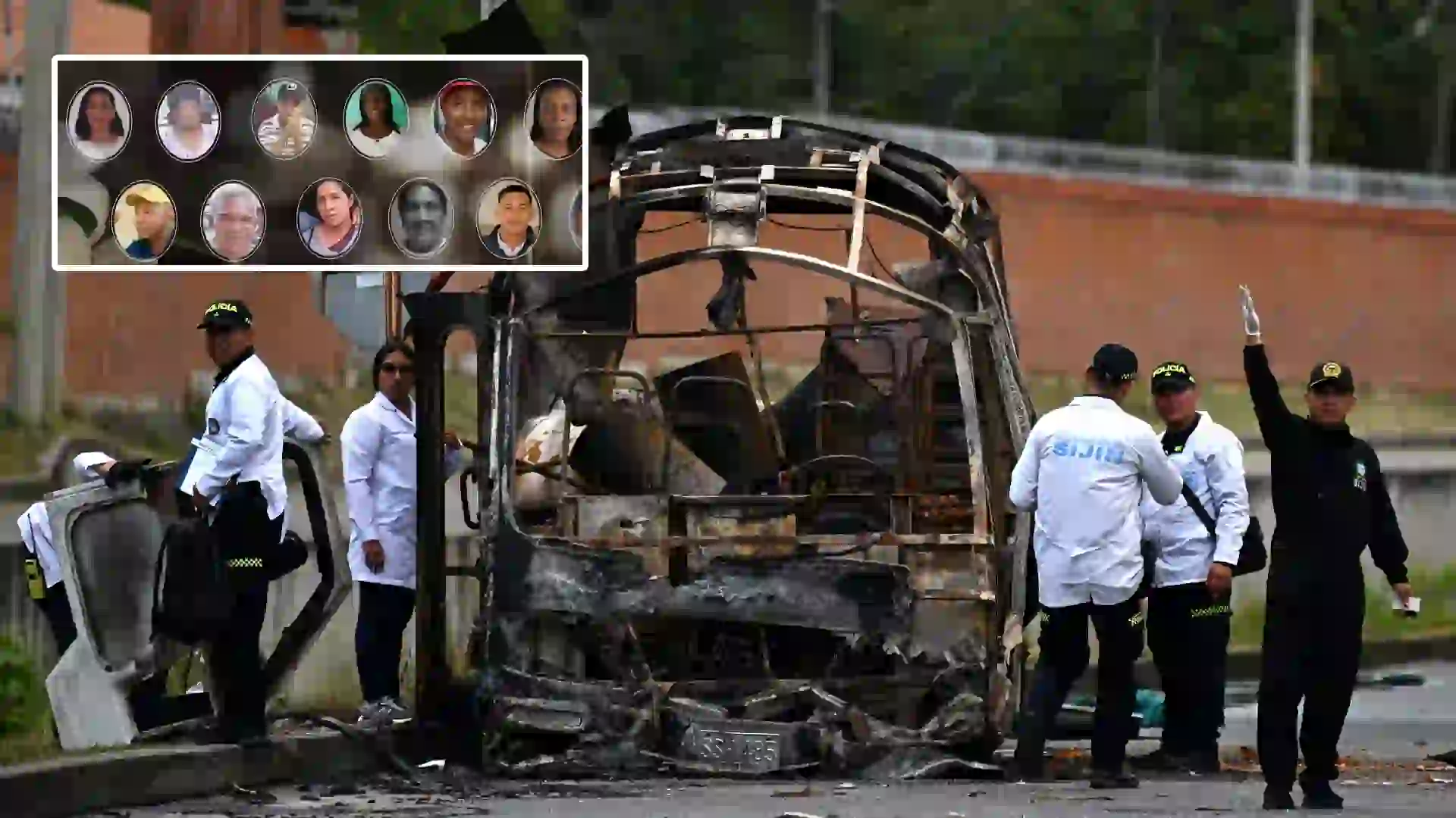 Las víctimas de los atentados eran 20 campesinos que viajaban en una chiva en Cajibío, Cauca