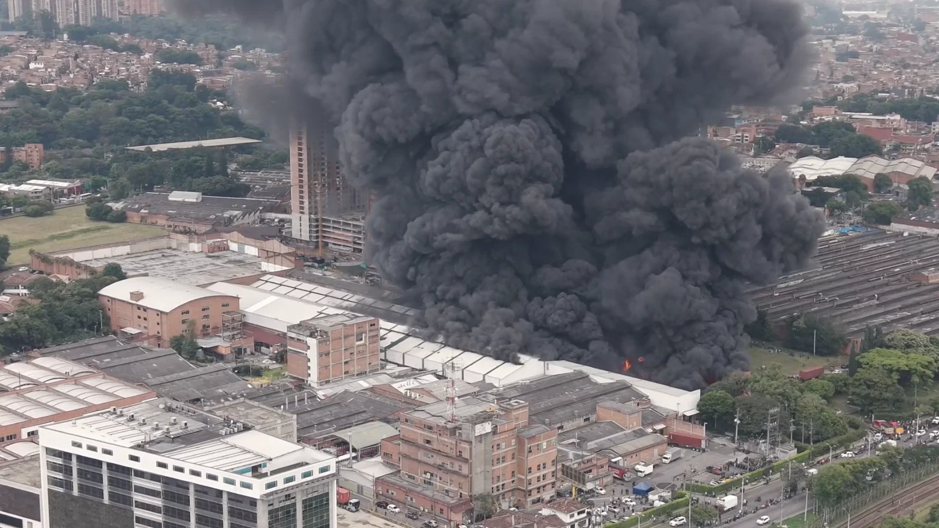Incendio en Itagüí.