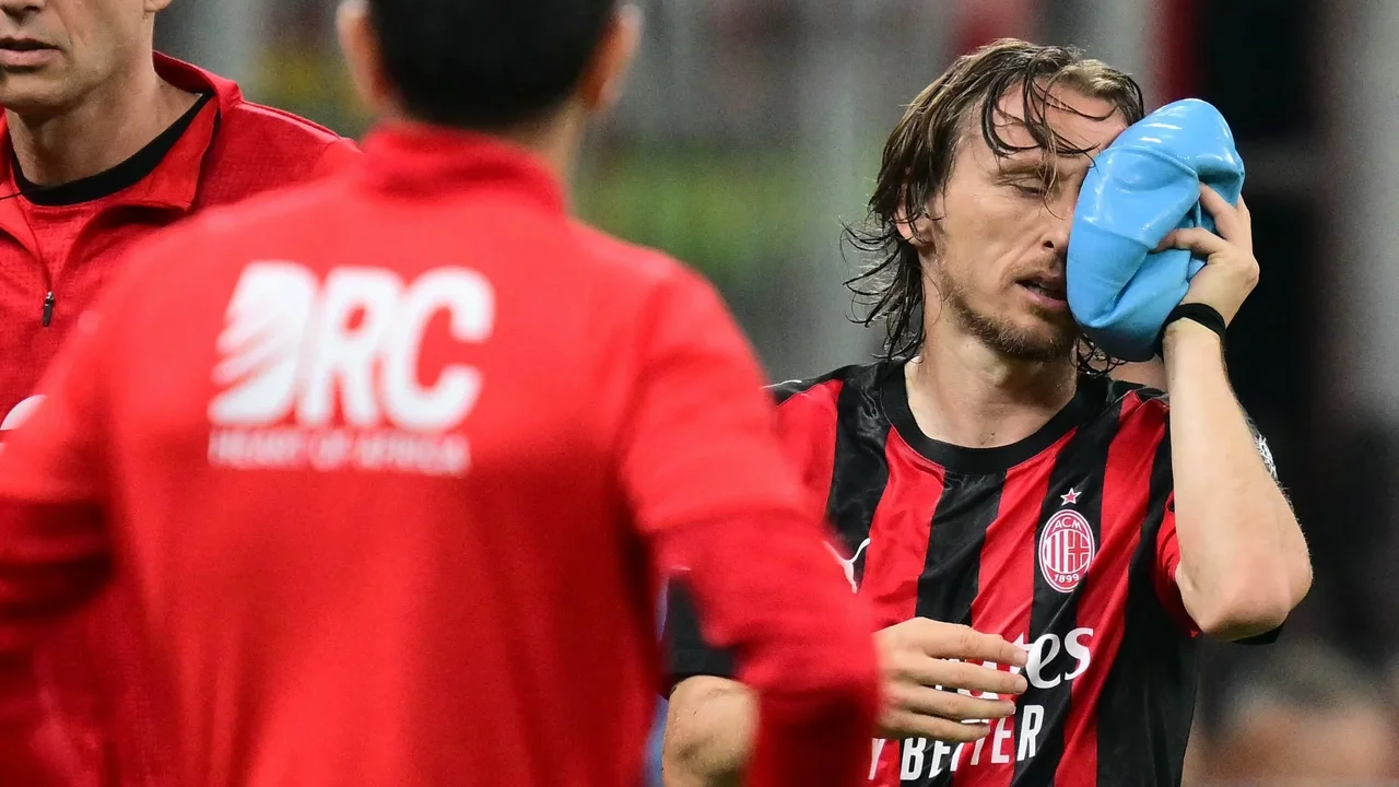 Modric raises alarms: facial surgery rules him out of season finale