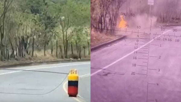 Un cilindro bomba explotó en el puente Río Mayo, entre Nariño y Cauca