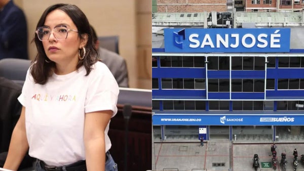Representante Jennifer Pedraza denuncia títulos ilegales de Francisco Pareja en la Fundación San José Representante Jennifer Pedraza denuncia títulos ilegales de Francisco Pareja en la Fundación San José