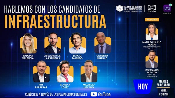 Hablemos de infraestructura: candidatos presidenciales en Noticias RCN