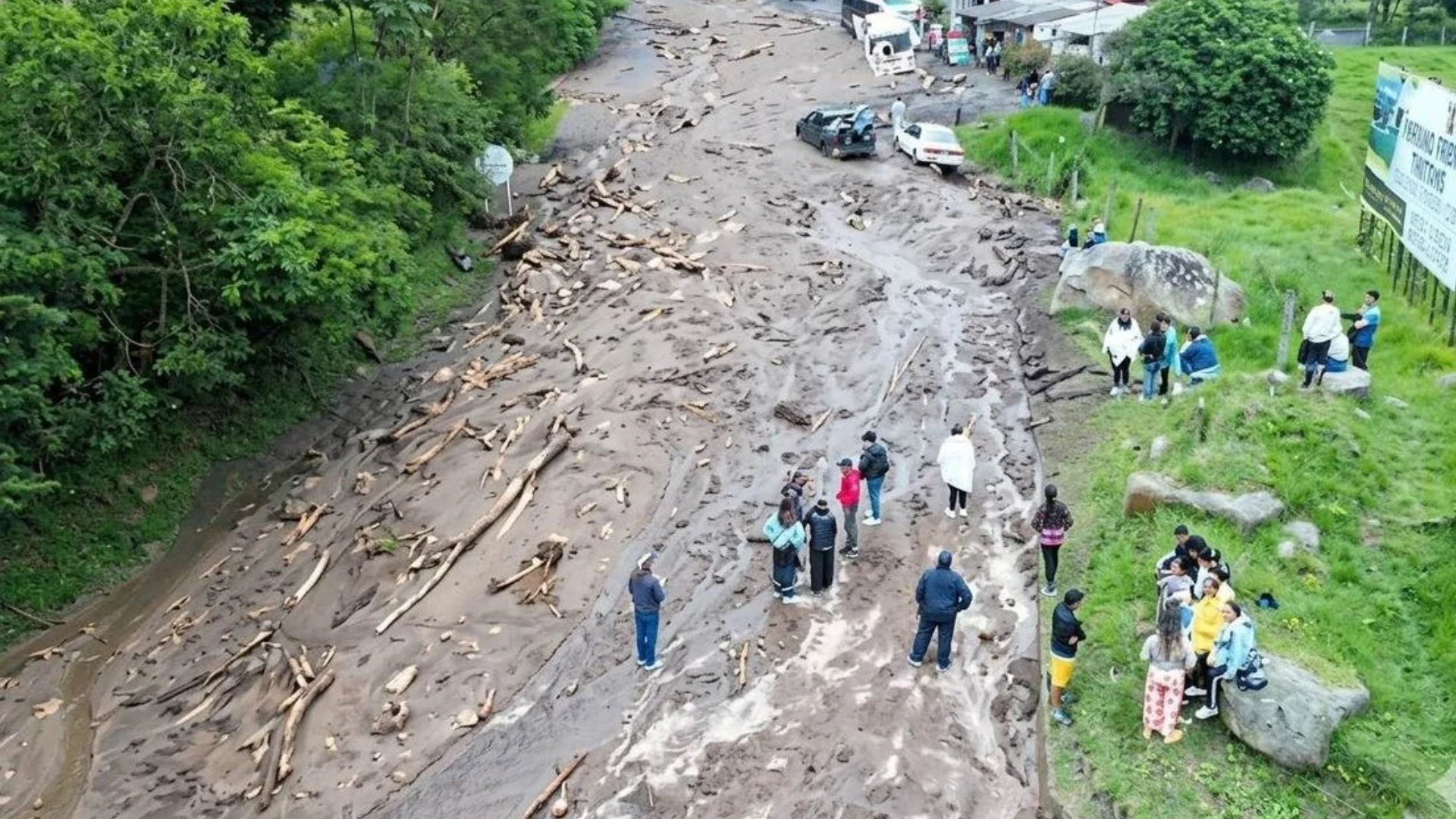 Vía Bogotá - La Mesa.