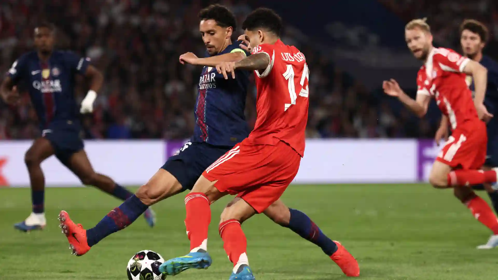 Luis Díaz vs. Marquinhos
