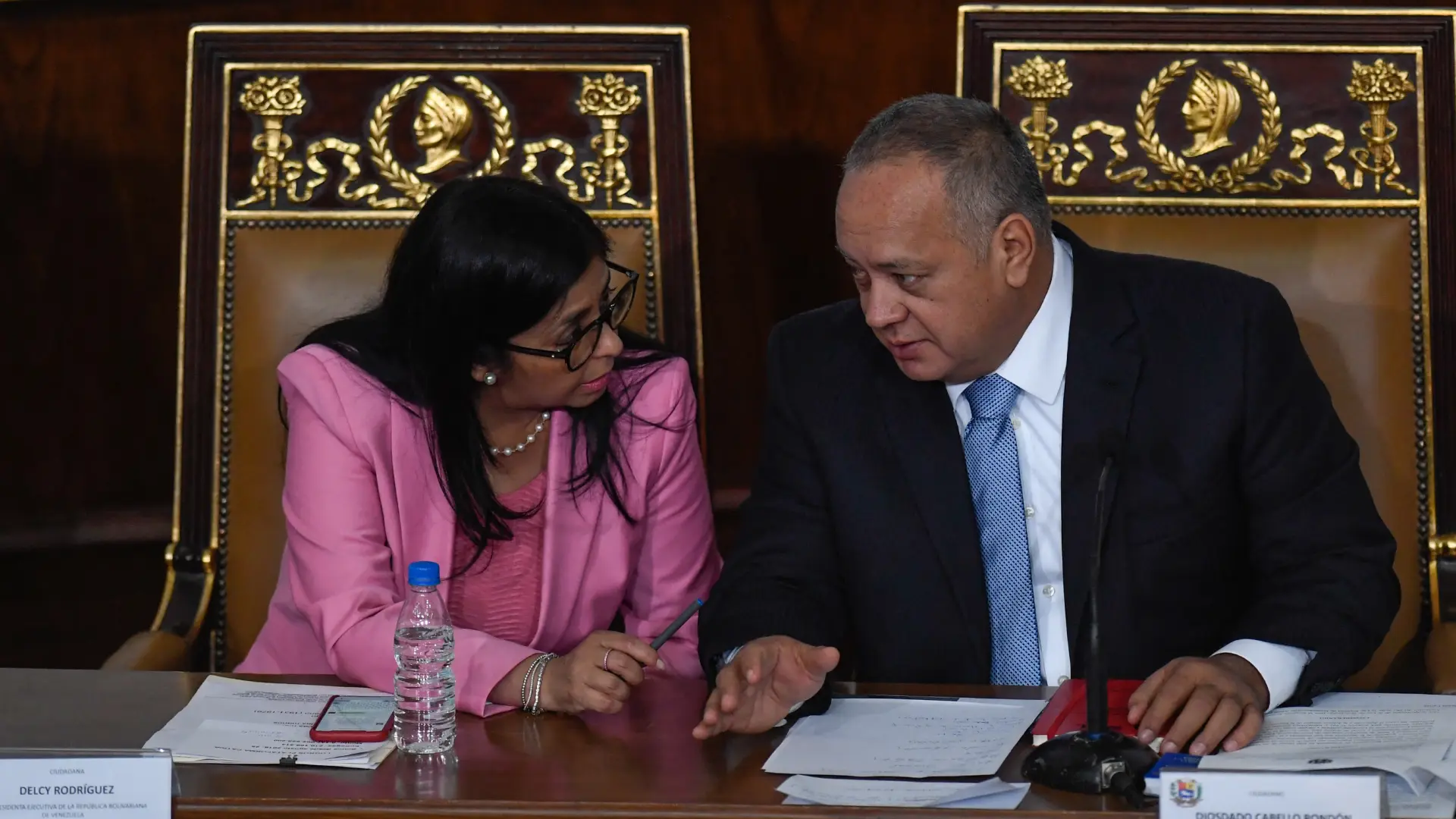 Diosado Cabello Delcy Rodríguez